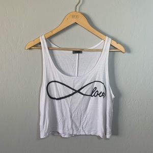 SAVE White Croptop One size